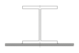Center aligned bottom plate